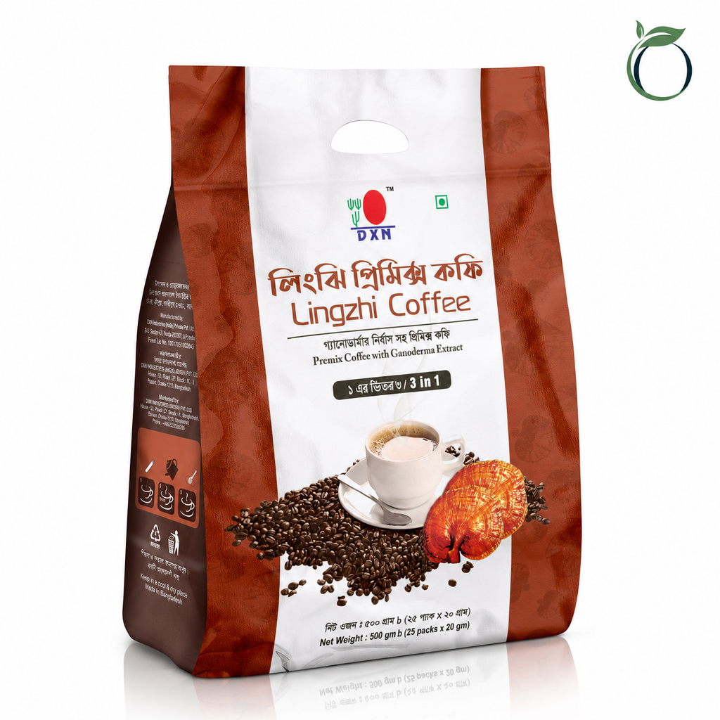 DXN Lingzhi Coffee 3 in 1 Ganoderma Instant Coffee 500g Pack
