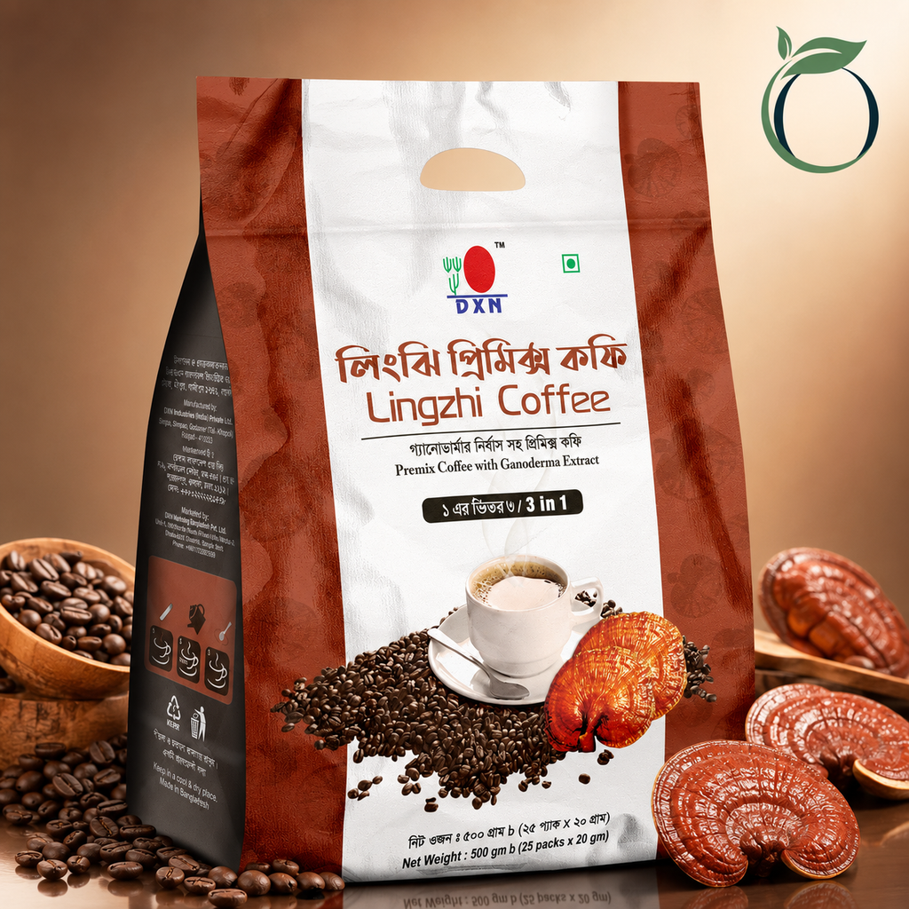 DXN Lingzhi Coffee 3 in 1 Ganoderma Instant Coffee 500g Pack