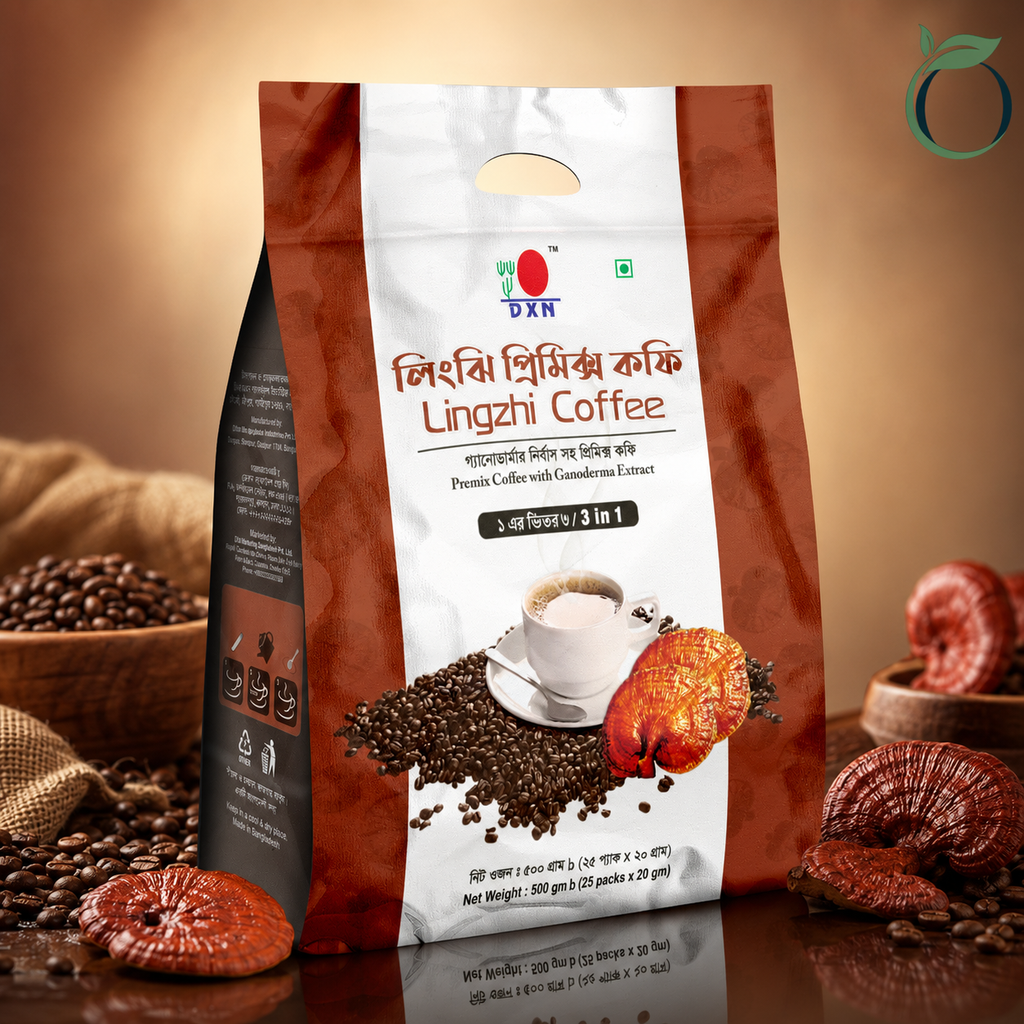 DXN Lingzhi Coffee 3 in 1 Ganoderma Instant Coffee 500g Pack