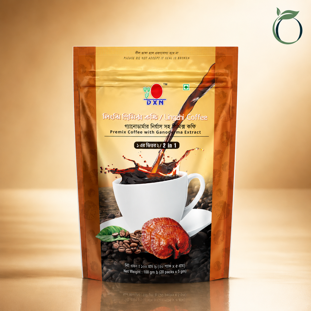 DXN Lingzhi Black Coffee Ganoderma Instant Coffee 20 Sachets