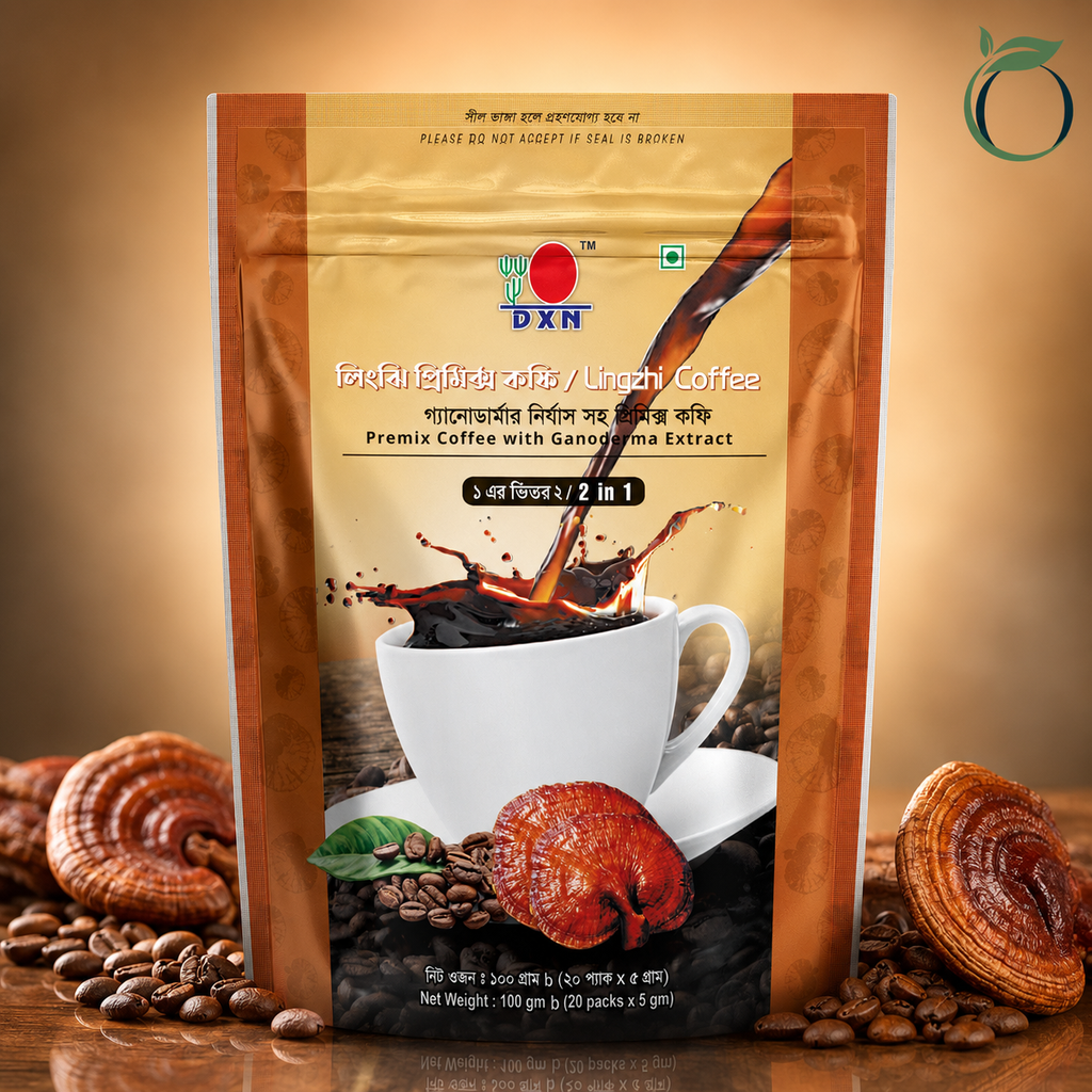 DXN Lingzhi Black Coffee Ganoderma Instant Coffee 20 Sachets