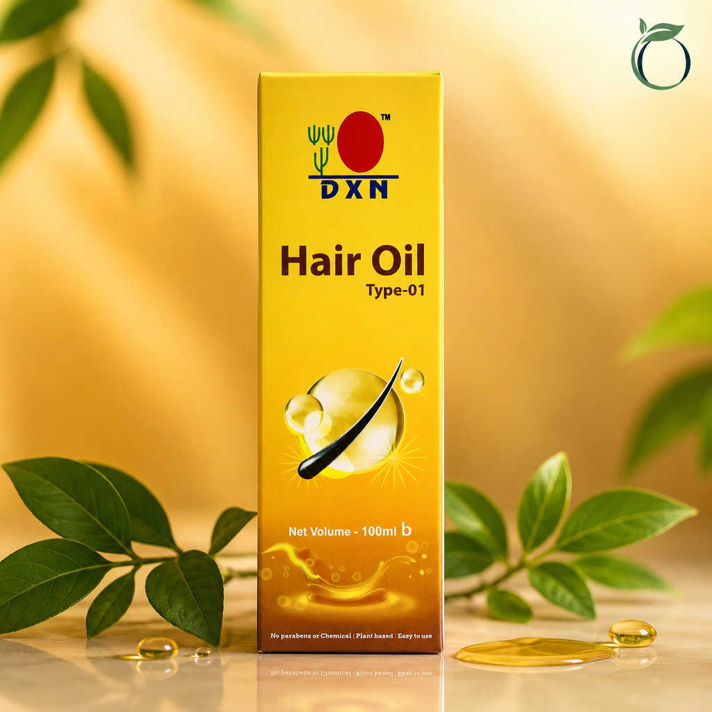 DXN Hair Oil Type-01 100ml Plant-Based Hair Care Oil for Dry Hair