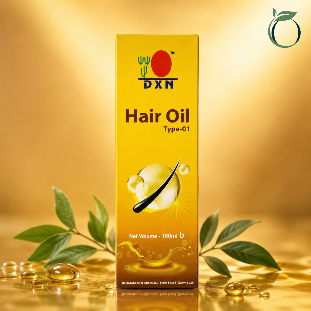 DXN Hair Oil Type-01 100ml Plant-Based Hair Care Oil for Dry Hair