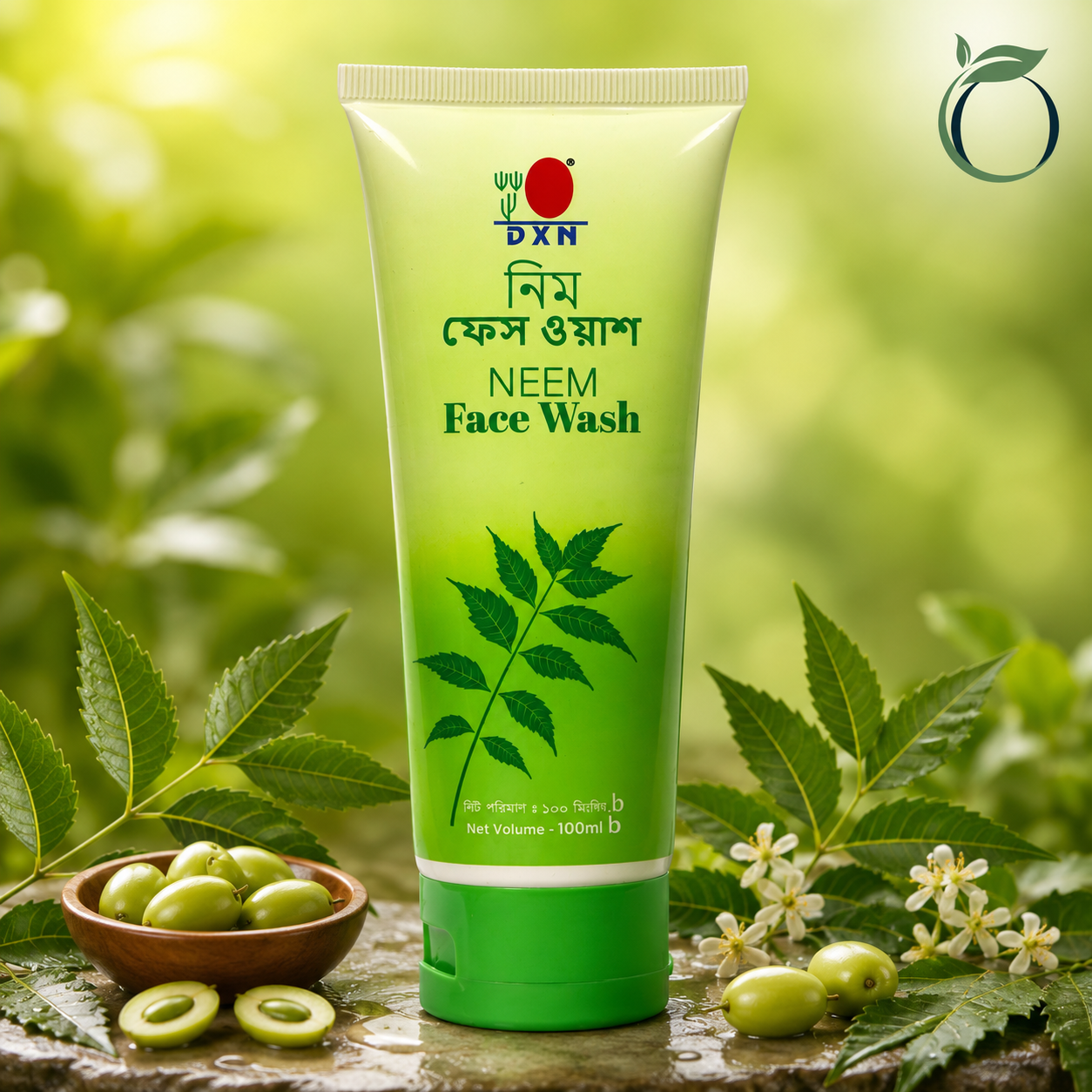 DXN Neem Face Wash 100ml Herbal Face Cleanser for Oily Skin Care