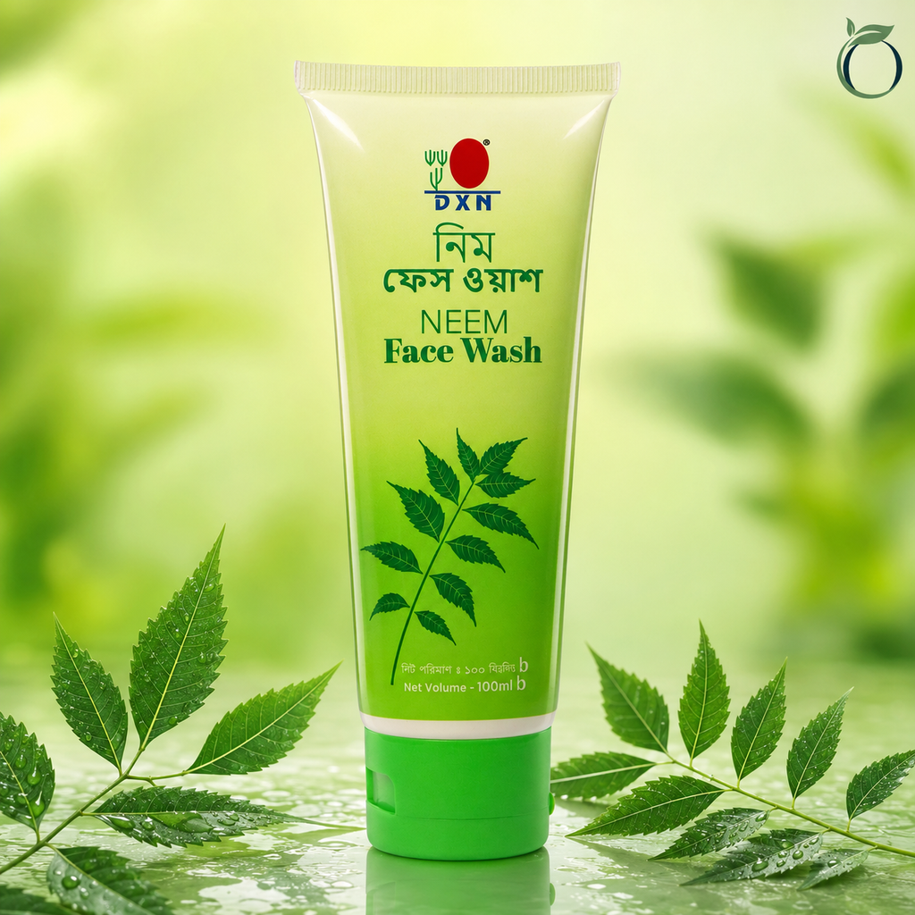 DXN Neem Face Wash 100ml Herbal Face Cleanser for Oily Skin Care