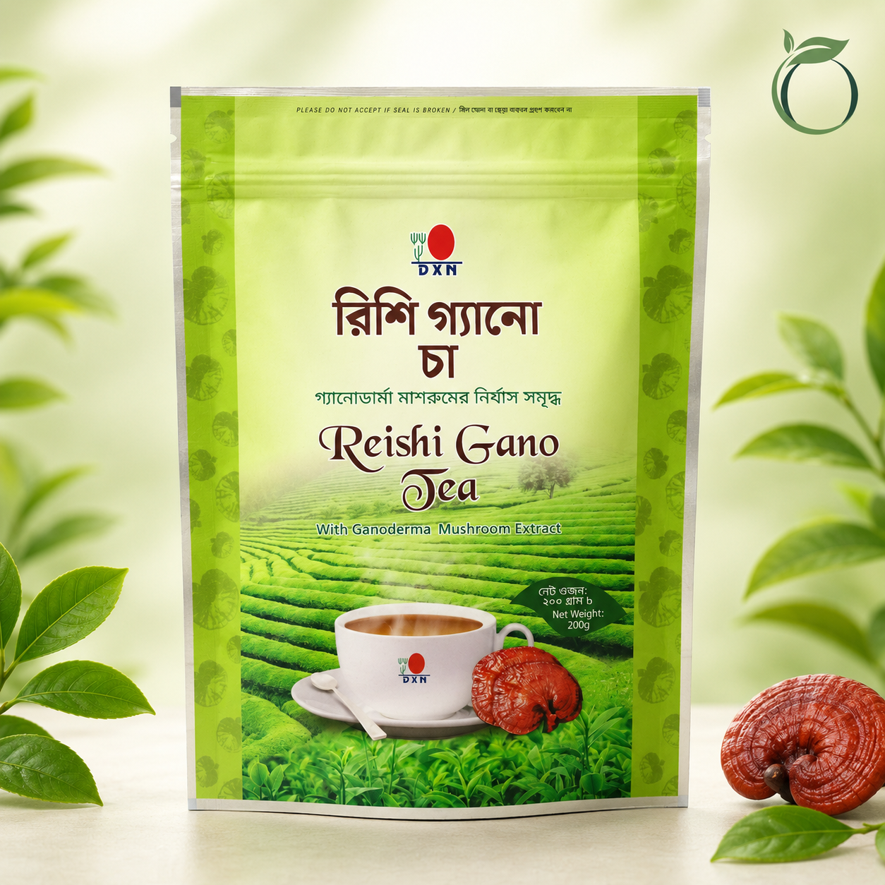 DXN Reishi Gano Tea 200g Ganoderma Mushroom Extract Herbal Tea